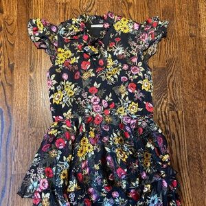 Alice and Olivia floral dress